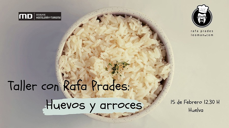 Cartel del Taller de «Huevos y arroces»